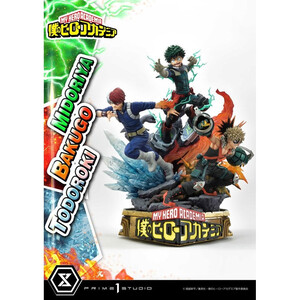 Prime 1 Studio My Hero Academia 1/4 Scale Ultimate Premium Masterline Midoriya, Bakugo & Todoroki 