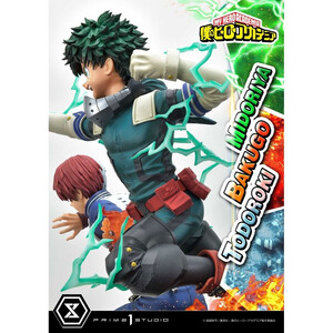 Prime 1 Studio My Hero Academia 1/4 Scale Ultimate Premium Masterline Midoriya, Bakugo & Todoroki 