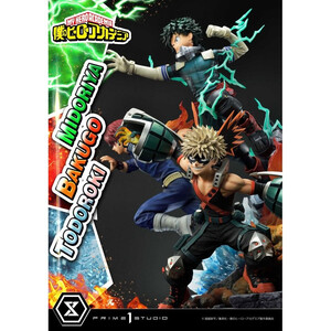 Prime 1 Studio My Hero Academia 1/4 Scale Ultimate Premium Masterline Midoriya, Bakugo & Todoroki 