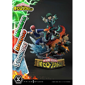Prime 1 Studio My Hero Academia 1/4 Scale Ultimate Premium Masterline Midoriya, Bakugo & Todoroki 