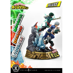 Prime 1 Studio My Hero Academia 1/4 Scale Ultimate Premium Masterline Midoriya, Bakugo & Todoroki Deluxe Bonus Version 