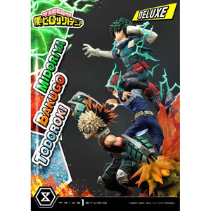 Prime 1 Studio My Hero Academia 1/4 Scale Ultimate Premium Masterline Midoriya, Bakugo & Todoroki Deluxe Bonus Version 