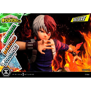 Prime 1 Studio My Hero Academia 1/4 Scale Ultimate Premium Masterline Midoriya, Bakugo & Todoroki Deluxe Bonus Version 