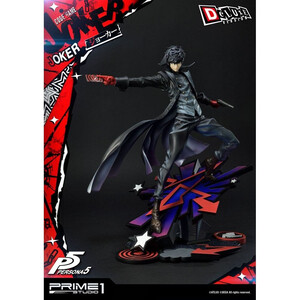 Prime 1 Studio Persona 5 1/4 Scale Premium Masterline Protagonist Joker Deluxe Version 