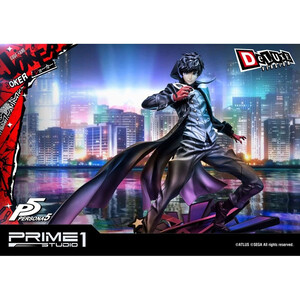 Prime 1 Studio Persona 5 1/4 Scale Premium Masterline Protagonist Joker Deluxe Version 