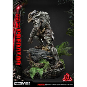 Prime 1 Studio Predator 1/4 Scale Premium Masterline Big Game Cover Art Predator Deluxe Version - Severely damaged packaging 