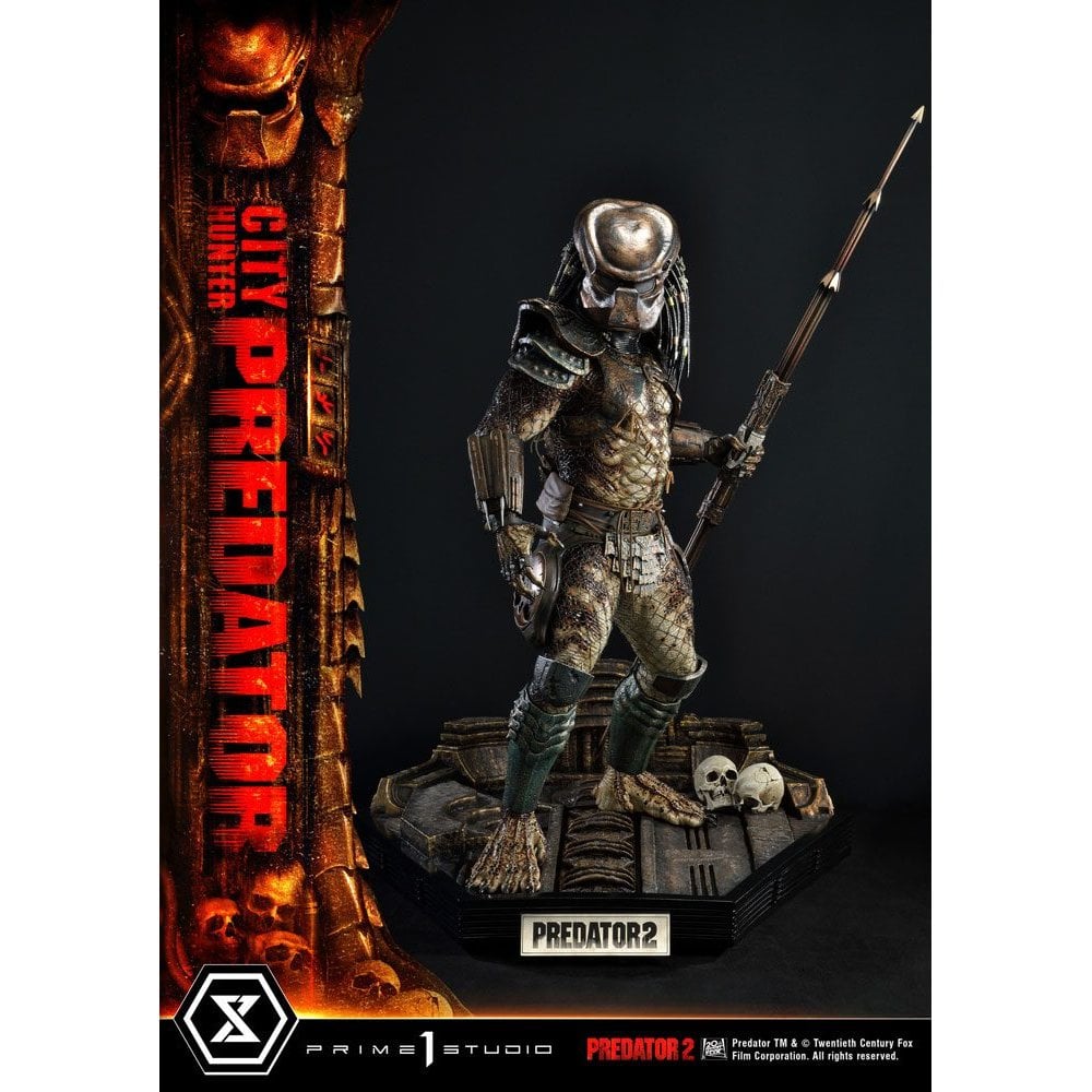 Prime 1 Studio Predator 2 1/3 Scale Museum Masterline City Hunter Predator 
