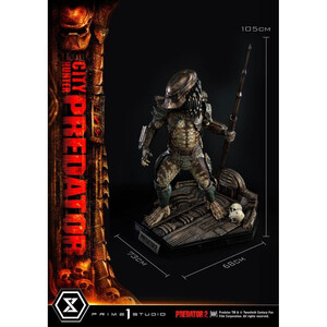 Prime 1 Studio Predator 2 1/3 Scale Museum Masterline City Hunter Predator 