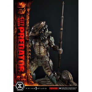 Prime 1 Studio Predator 2 1/3 Scale Museum Masterline City Hunter Predator 