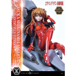 Prime 1 Studio Rebuild of Evangelion 1/4 Scale Ultimate Premium Masterline Asuka Shikinami Langley Bonus Version 