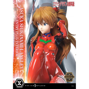Prime 1 Studio Rebuild of Evangelion 1/4 Scale Ultimate Premium Masterline Asuka Shikinami Langley Bonus Version 