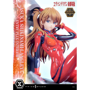 Prime 1 Studio Rebuild of Evangelion 1/4 Scale Ultimate Premium Masterline Asuka Shikinami Langley Bonus Version 