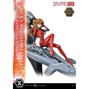 Prime 1 Studio Rebuild of Evangelion 1/4 Scale Ultimate Premium Masterline Asuka Shikinami Langley Bonus Version 