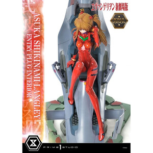 Prime 1 Studio Rebuild of Evangelion 1/4 Scale Ultimate Premium Masterline Asuka Shikinami Langley Bonus Version 