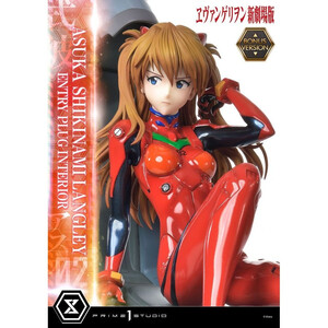 Prime 1 Studio Rebuild of Evangelion 1/4 Scale Ultimate Premium Masterline Asuka Shikinami Langley Bonus Version 