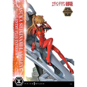 Prime 1 Studio Rebuild of Evangelion 1/4 Scale Ultimate Premium Masterline Asuka Shikinami Langley Bonus Version 