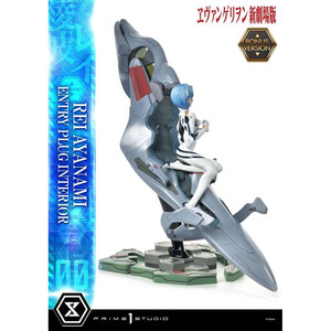 Prime 1 Studio Rebuild of Evangelion 1/4 Scale Ultimate Premium Masterline Rei Ayanami Bonus Version 