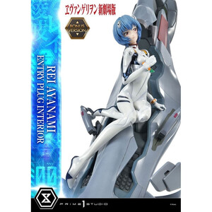 Prime 1 Studio Rebuild of Evangelion 1/4 Scale Ultimate Premium Masterline Rei Ayanami Bonus Version 