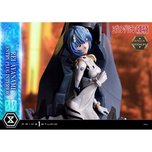 Prime 1 Studio Rebuild of Evangelion 1/4 Scale Ultimate Premium Masterline Rei Ayanami Bonus Version 