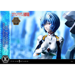 Prime 1 Studio Rebuild of Evangelion 1/4 Scale Ultimate Premium Masterline Rei Ayanami Bonus Version 