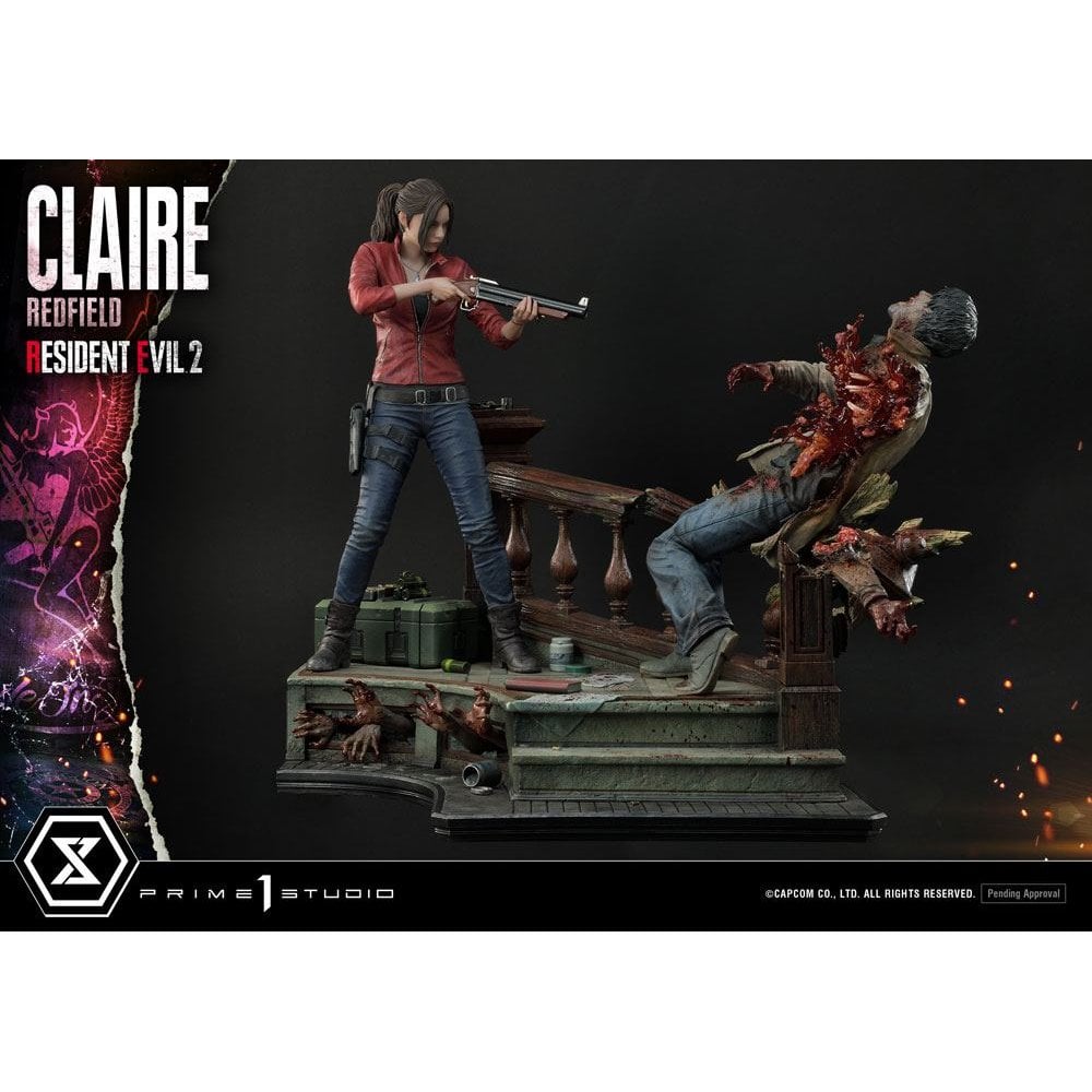Prime 1 Studio Resident Evil 2 1/4 Scale Ultimate Premium Masterline Claire Redfield 