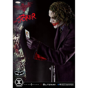 Prime 1 Studio The Dark Knight 1/3 Scale Museum Masterline The Joker Bonus Version 