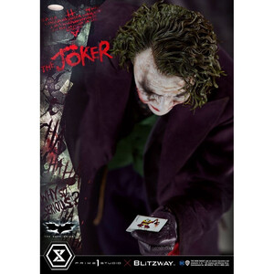 Prime 1 Studio The Dark Knight 1/3 Scale Museum Masterline The Joker Bonus Version 