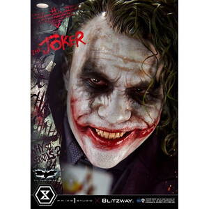 Prime 1 Studio The Dark Knight 1/3 Scale Museum Masterline The Joker Bonus Version 