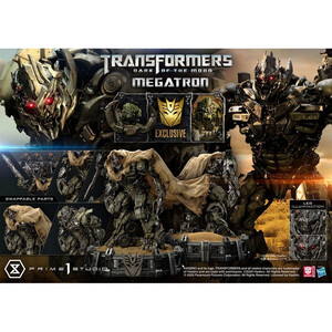 Prime 1 Studio Transformers 3 Non Scale Museum Masterline Megatron & Megatron Exclusive Assortment (3) 