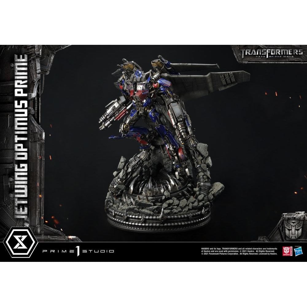 Prime 1 Studio Transformers Dark of the Moon Non Scale Museum Masterline Jetwing Optimus Prime Bonus Version 