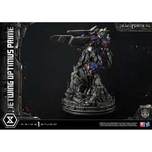 Prime 1 Studio Transformers Dark of the Moon Non Scale Museum Masterline Jetwing Optimus Prime Bonus Version 