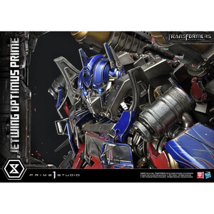 Prime 1 Studio Transformers Dark of the Moon Non Scale Museum Masterline Jetwing Optimus Prime Bonus Version 