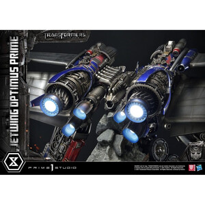 Prime 1 Studio Transformers Dark of the Moon Non Scale Museum Masterline Jetwing Optimus Prime Bonus Version 