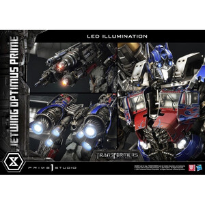 Prime 1 Studio Transformers Dark of the Moon Non Scale Museum Masterline Jetwing Optimus Prime Bonus Version 