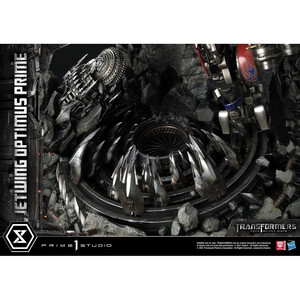 Prime 1 Studio Transformers Dark of the Moon Non Scale Museum Masterline Jetwing Optimus Prime Bonus Version 