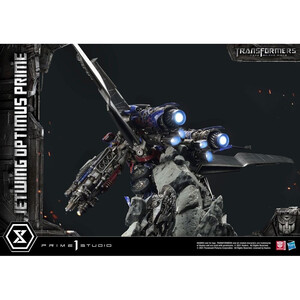 Prime 1 Studio Transformers Dark of the Moon Non Scale Museum Masterline Jetwing Optimus Prime Bonus Version 