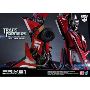 Prime 1 Studio Transformers Dark of the Moon Non Scale Museum Masterline Sentinel Prime 