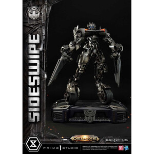 Prime 1 Studio Transformers Dark of the Moon Non Scale Museum Masterline Sideswipe Deluxe Bonus Version 