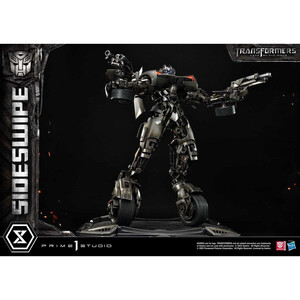 Prime 1 Studio Transformers Dark of the Moon Non Scale Museum Masterline Sideswipe Deluxe Bonus Version 
