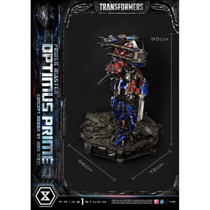 Prime 1 Studio Transformers Museum Masterline Powermaster Optimus Prime Concept by Josh Nizzi 
