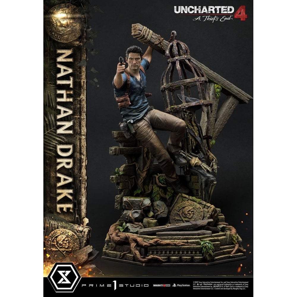 Prime 1 Studio Uncharted 4 A Thief's End 1/4 Scale Ultimate Premium Masterline Nathan Drake 