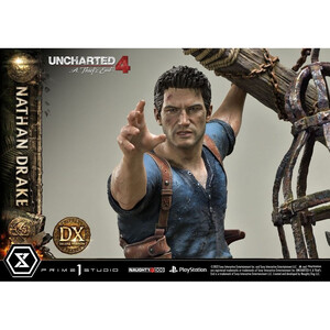 Prime 1 Studio Uncharted 4 A Thief's End 1/4 Scale Ultimate Premium Masterline Nathan Drake Deluxe Bonus Version 