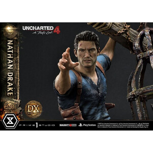 Prime 1 Studio Uncharted 4 A Thief's End 1/4 Scale Ultimate Premium Masterline Nathan Drake Deluxe Bonus Version 