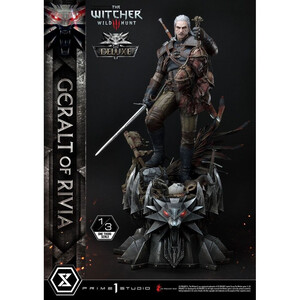Prime 1 Studio Witcher 3 Wild Hunt 1/3 Scale Musuem Masterline Geralt von Riva Deluxe Version - Damaged packaging 