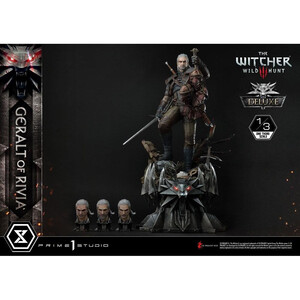 Prime 1 Studio Witcher 3 Wild Hunt 1/3 Scale Musuem Masterline Geralt von Riva Deluxe Version - Damaged packaging 