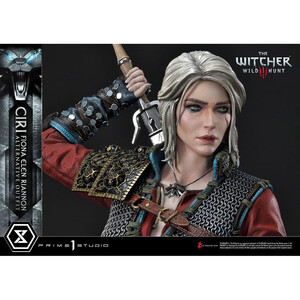 Prime 1 Studio Witcher 3 Wild Hunt 1/4 Scale Premium Masterline Ciri Fiona Elen Riannon Alternative Outfit 
