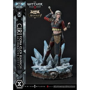 Prime 1 Studio Witcher 3 Wild Hunt 1/4 Scale Premium Masterline Ciri Fiona Elen Riannon Alternative Outfit Deluxe Bonus Version 