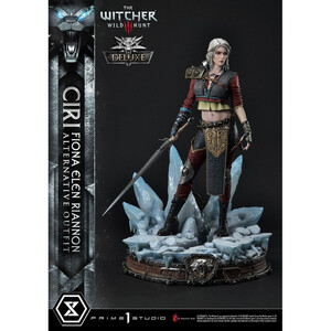Prime 1 Studio Witcher 3 Wild Hunt 1/4 Scale Premium Masterline Ciri Fiona Elen Riannon Alternative Outfit Deluxe Bonus Version 
