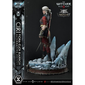 Prime 1 Studio Witcher 3 Wild Hunt 1/4 Scale Premium Masterline Ciri Fiona Elen Riannon Alternative Outfit Deluxe Bonus Version 