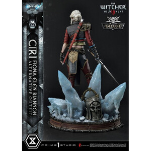 Prime 1 Studio Witcher 3 Wild Hunt 1/4 Scale Premium Masterline Ciri Fiona Elen Riannon Alternative Outfit Deluxe Bonus Version 